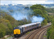 37800 + 37508 at Honeybourne